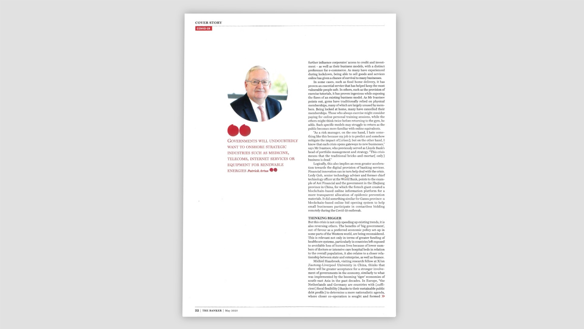 2020: Covid-19 market shock - The Banker