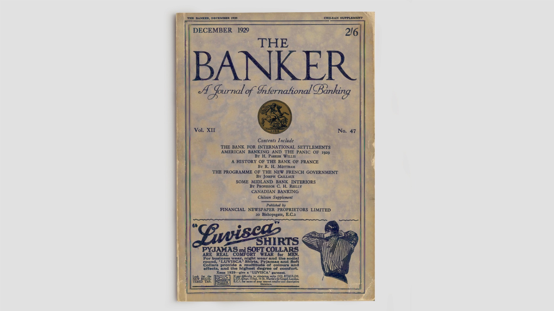 From the archive: how The Banker covered the Wall Street crash